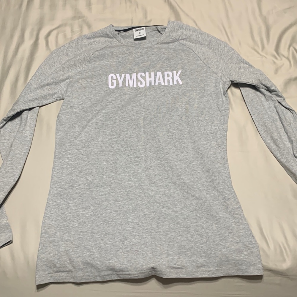 (NWOT)Grey Gymshark Compression shirt